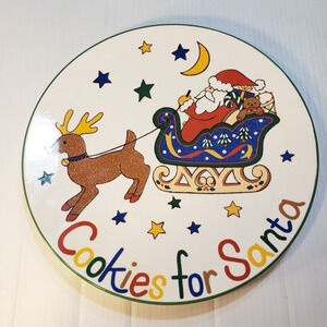 Mikasa Cookies for Santa Christmas Plate